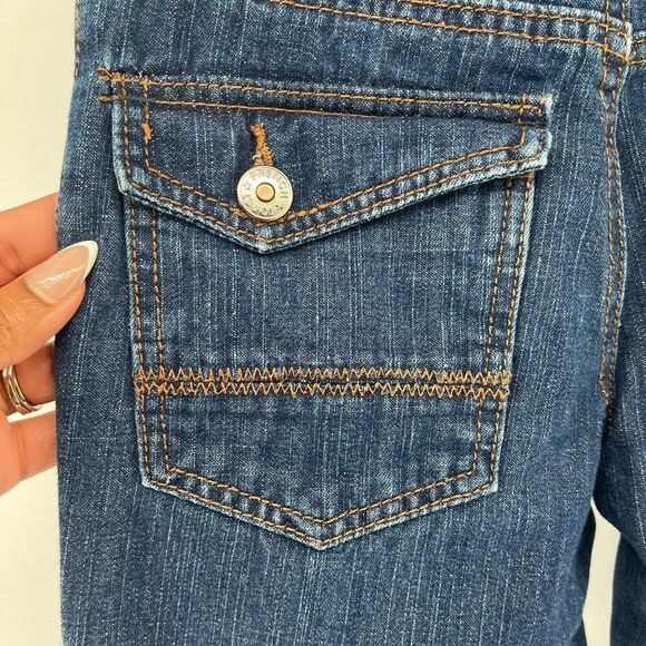 French Toast Denim Boy’s Straight Leg Dark Wash Jeans Size 8 - Picture 6 of 11